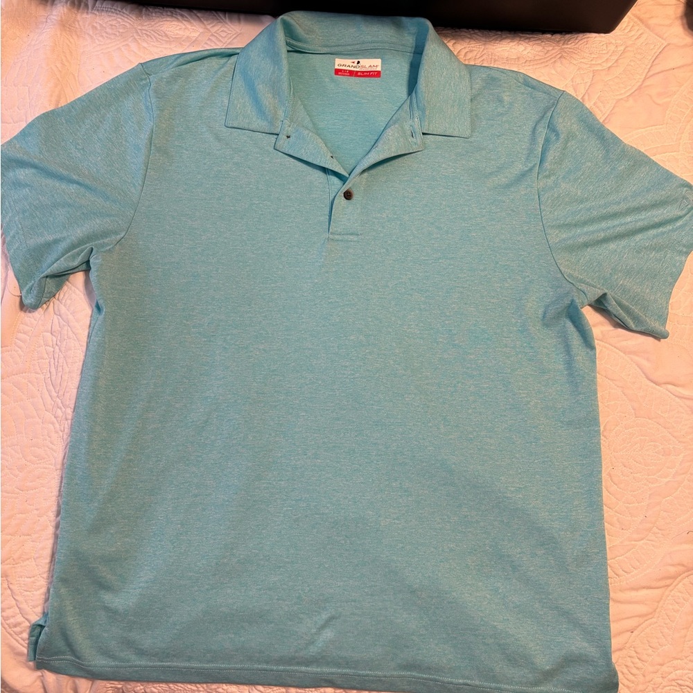 Grand Slam Sky Blue Polo Shirt
